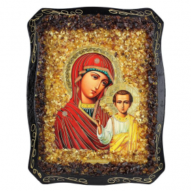 Orthodoxe Ikone der Kasanskay Gottesmutter